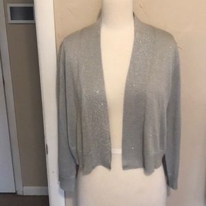 CK cardigan with sparkles 🌺🦋🍄